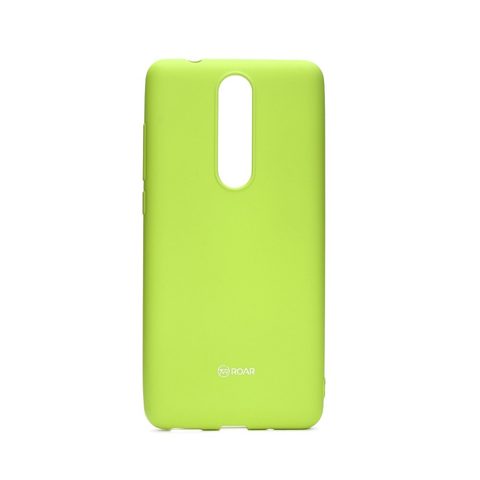 Obal / kryt pre Nokia 5.1 2018 lime - Roar Colorful Jelly Case