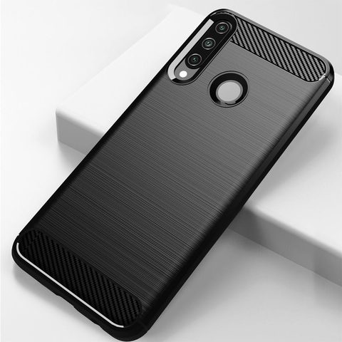 Obal / kryt na Honor 9A černý - Forcell CARBON