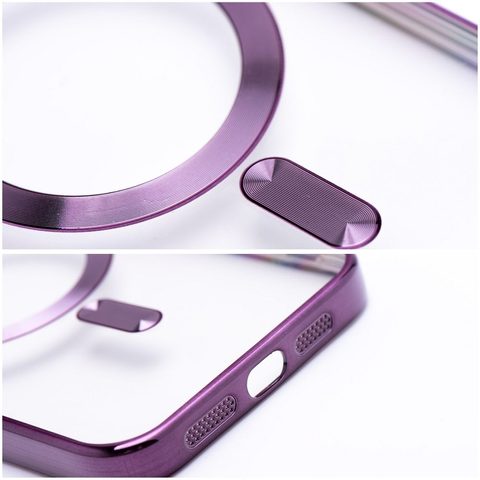 Obal / kryt na Apple iPhone 14 PRO fialové - Electro Mag Cover
