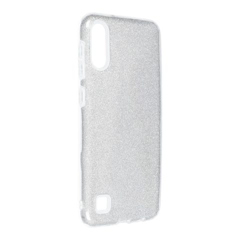 Obal / kryt na Samsung Galaxy A10 stříbrný - Forcell SHINING