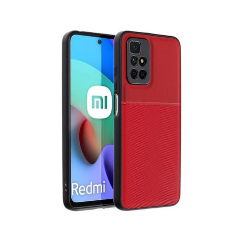 Obal / kryt pre Xiaomi Redmi Note 10 , červený - Forcell NOBLE