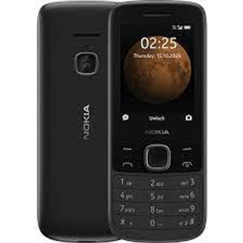 Nokia 225 4G Dual Sim fekete