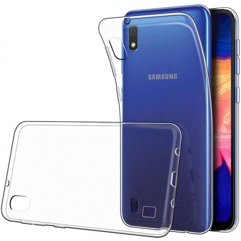 Obal / kryt pre Samsung Galaxy A10 priehľadný - Ultra Slim 0,3 mm