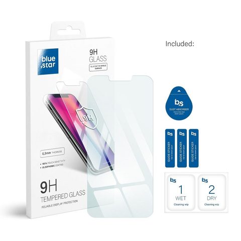 Edzett / védőüveg Apple iPhone 13 Pro Max - Blue Star 2.5 D 9H