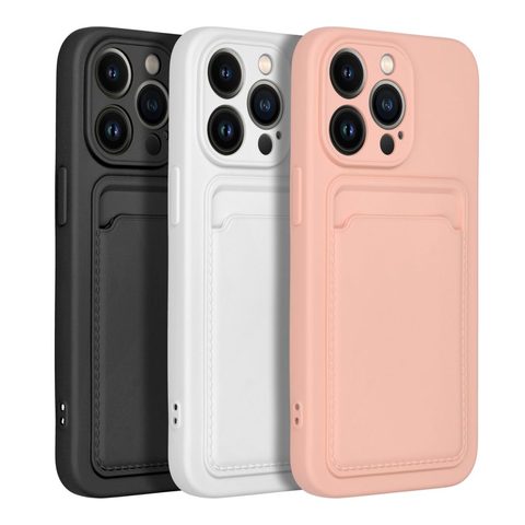 tok / borító Apple iPhone 11 fekete Forcell Cardhoz