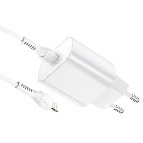 Nabíječka USB - C  + kabel Lightning 8-pin 25W bílá