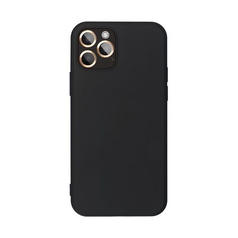 Obal / kryt na Apple iPhone 13 MINI černý - Forcell SILICONE
