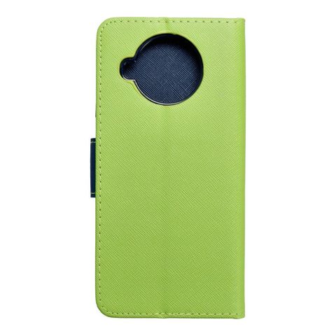 Puzdro / obal pre Xiaomi Mi 10T Lite 5G limetkové  / modré - kniha Fancy Book