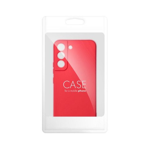 Obal / kryt pre Samsung Galaxy A02s červený - Forcell Soft