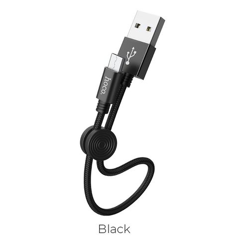 Dátový/nabíjací kábel Micro USB X35 25 cm čierny HOCO