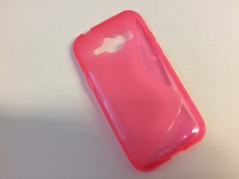 Obal / kryt na Samsung Galaxy J1 růžový