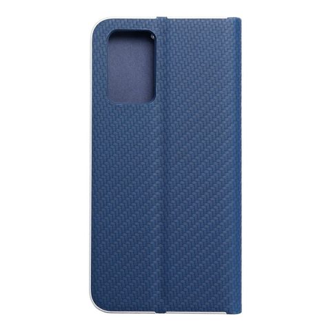 Puzdro / obal pre Xiaomi Redmi 10 modré - Forcell Luna Book Carbon