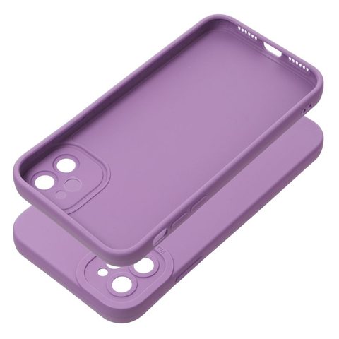 Obal / kryt na Apple iPhone 11 fialový - Roar Round Corner Magnetic Flip Case