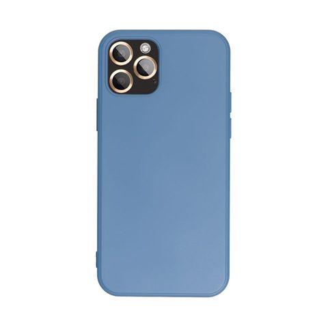 Obal / kryt na Apple iPhone 14 PRO MAX ( 6.7 ) modrý -  Forcell SILICONE LITE Case