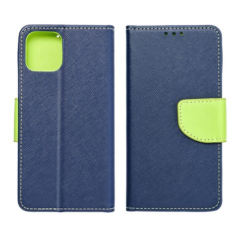 Puzdro / obal pre Xiaomi Mi 10 Lite modré / zelené - Fancy Book case