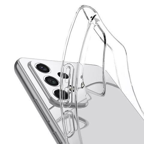 Obal / kryt pre Samsung Galaxy A72 transparentný - CLEAR Case 2mm BOX