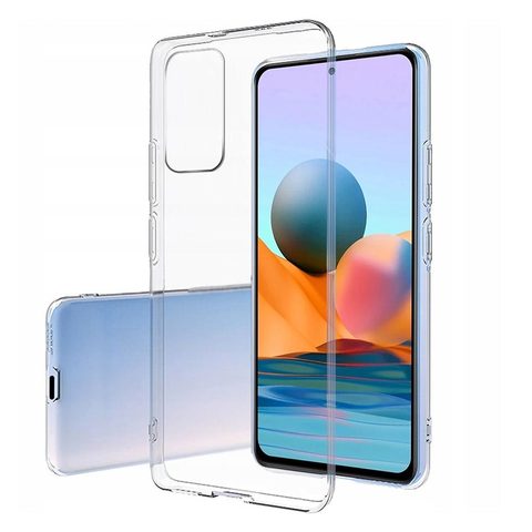 Obal / kryt na Xiaomi Redmi NOTE 10 PRO transparent - Ultra Slim 0,5mm