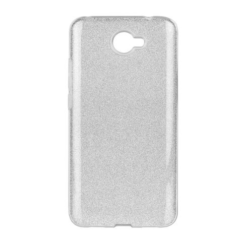 Csomagolás / borító Huawei Y7 ezüst - Forcell SHINING
