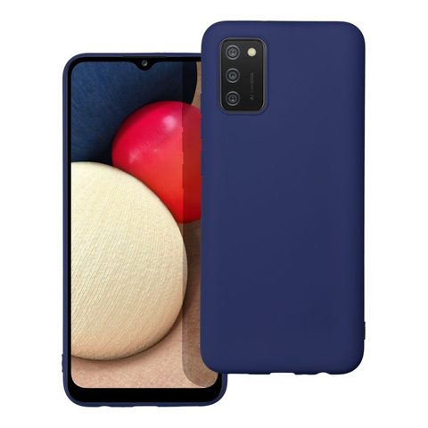 Obal / kryt na Samsung Galaxy A02s modrý - Forcell Soft