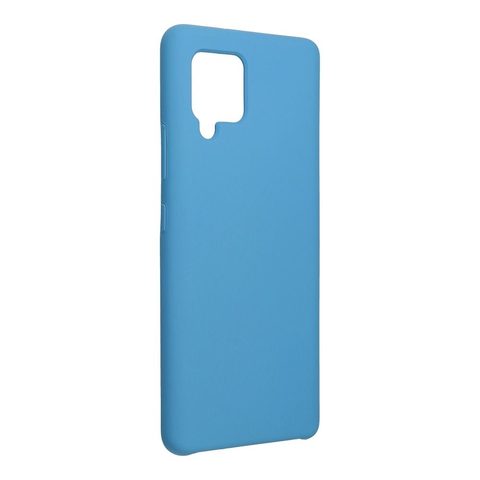 Obal / kryt na Samsung Galaxy A42 5G modrý - Forcell Silicone Case