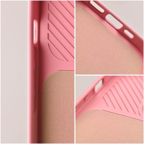 Obal / kryt na Xiaomi Redmi Note 9 růžový - SLIDE Case