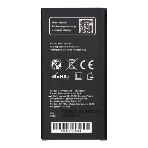 Akkumulátor Samsung G388 Galaxy Xcover 4 (EB-BG390BBE cseréje) 2800 mAh Li-Ion csere - Blue Star Premium