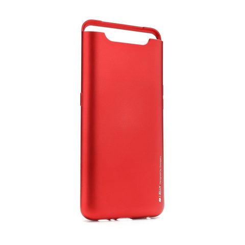 Obal / kryt na Samsung Galaxy A80 červený - i-Jelly Case Mercury