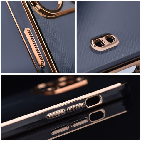 Obal / kryt pre Samsung Galaxy S21 FE čierny - Forcell LUX Case