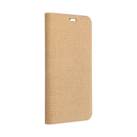 Puzdro / obal pre Xiaomi Redmi 9C / 9C NFC zlatý - kniha Luna Book