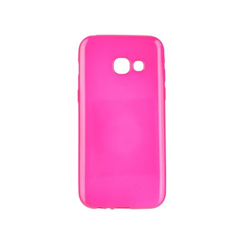 Obal / kryt na Samsung Galaxy A3 2017 růžový - Jelly Case Flash