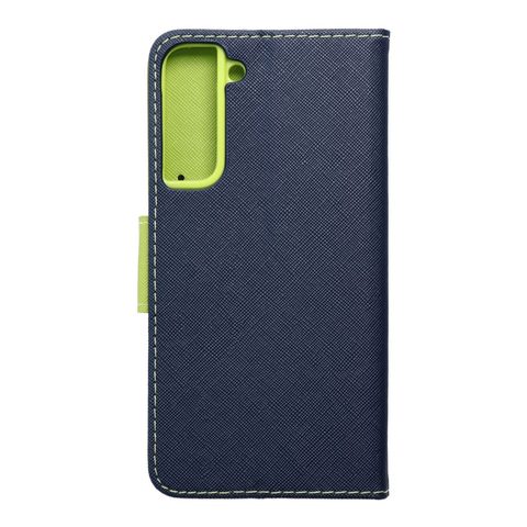 Puzdro / obal pre Samsung Galaxy S22 Plus modré - kniha Fancy book