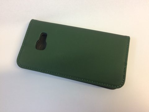 Pouzdro / obal na Samsung Galaxy A3 2017 zelené - knížkové TERMO