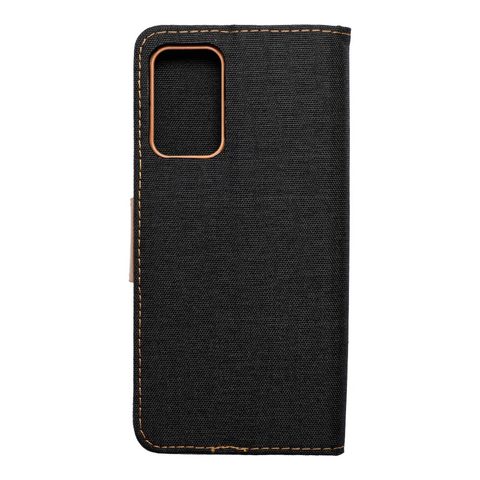 Pouzdro / obal na Samsung Galaxy A72 5G modré - knížkové Canvas Book case