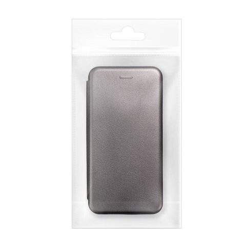 Puzdro / obal pre Xiaomi Redmi Note 9T 5G šedé - kniha Forcell Elegance