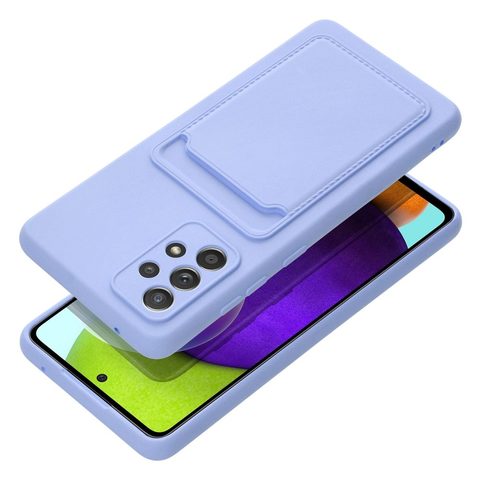 Obal / kryt na Samsung Galaxy A52 5G / A52 LTE ( 4G ) / A52S fialový - Forcell Card Case