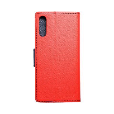 Puzdro / obal pre Samsung A70 červený modrý - kniha Fancy