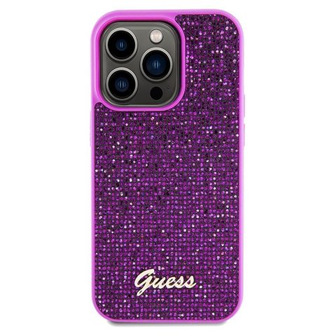 Obal / kryt na Apple iPhone 14 Pro fialové - GUESS