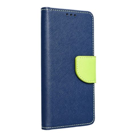 Pouzdro / obal na Samsung A13 5G / A04S modrolimetkové - Fancy Book