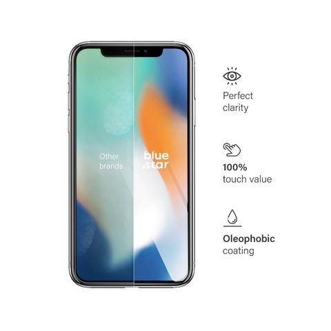 Edzett / védőüveg Apple iPhone X / XS / 11 Pro - Blue Star