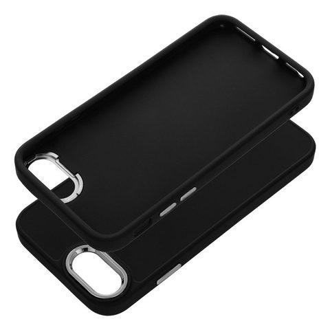 Obal / kryt na Apple iPhone SE 2022 černá - FRAME