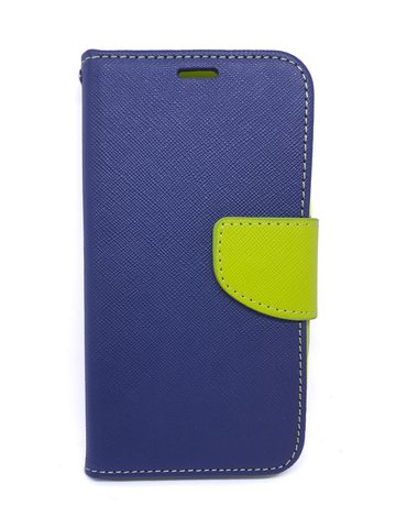 Puzdro / obal pre Samsung Galaxy S5 modré - kniha Fancy Diary
