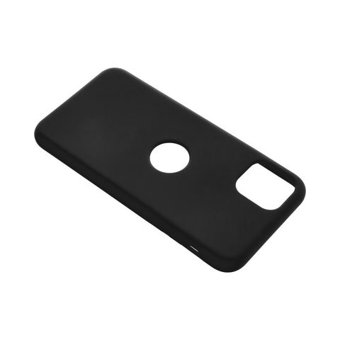 Obal / kryt pre Apple iPhone 13 Mini čierne - Forcell Silicone