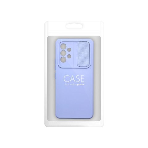 Obal / kryt na Samsung Galaxy A12 fialový - SLIDE Case