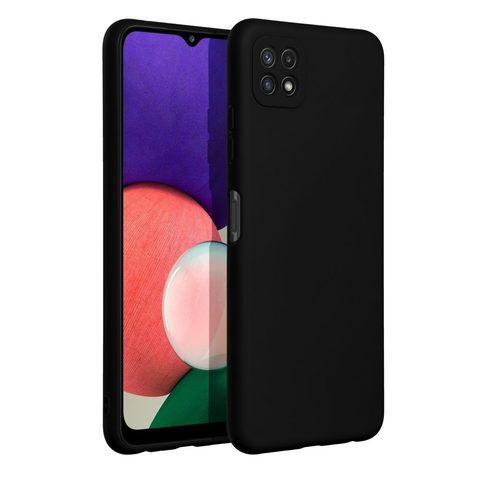 Obal / kryt pre Samsung Galaxy A22 5G čierny - Forcell Soft