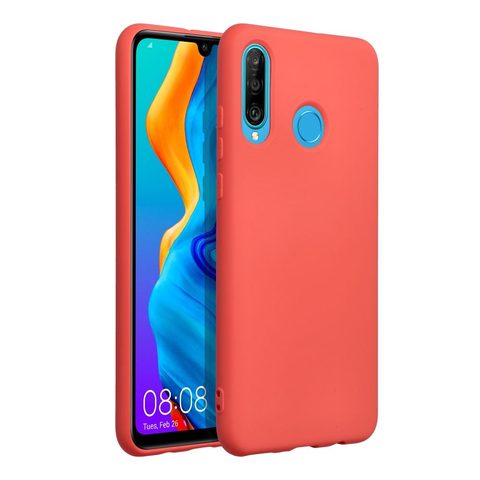 Obal / kryt na Huawei P30 Lite růžový - Forcell SILICONE LITE