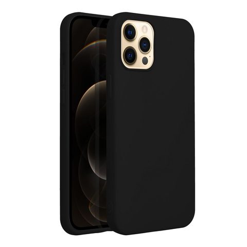 tok / borító iPhone 12 Pro Max fekete - Forcell Silicone Lite