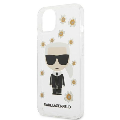 Obal / kryt pre Apple iPhone 13 MINI, priehľadné - Karl Lagerfeld