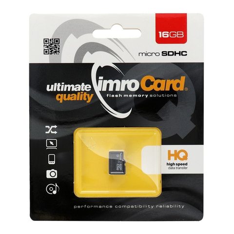 MicroSD karta 16GB class 10 UHS