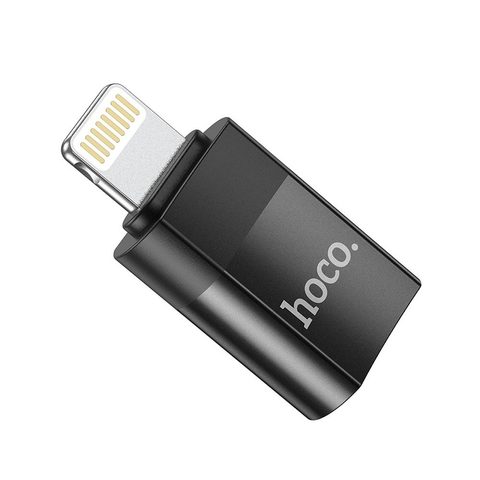 Adaptér / redukce USB-C, Lightning 8-pin , černá  - HOCO