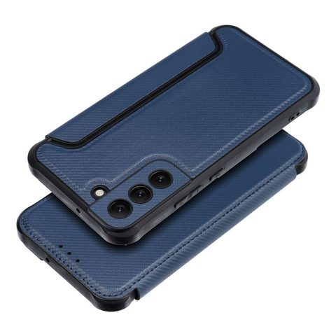 Puzdro / obal na Samsung Galaxy S22 Plus modré - kniha RAZOR